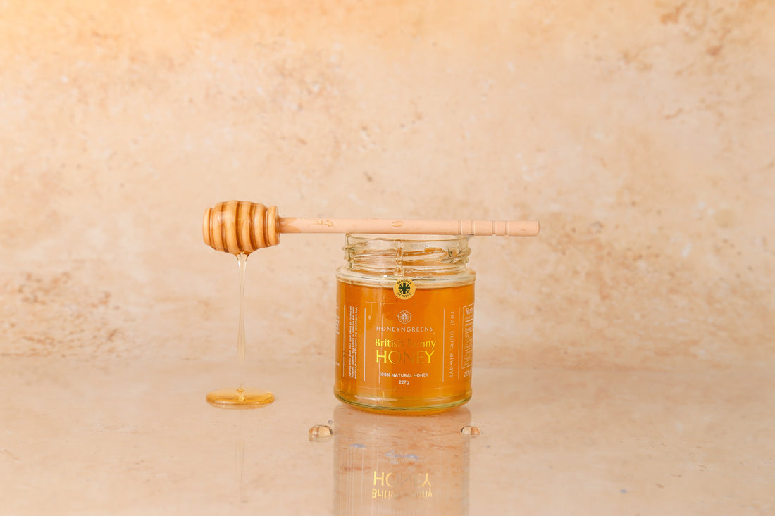 jar of runny honey
