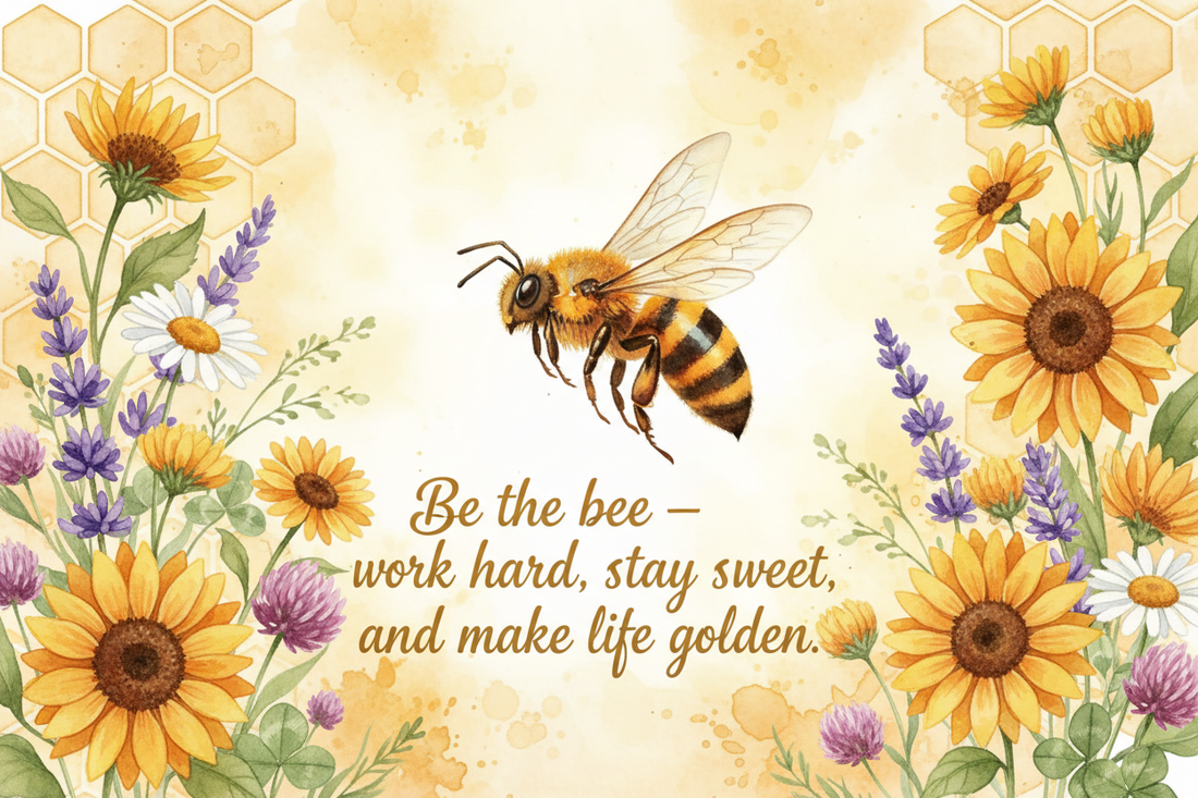 Honey Bee Inspirational & Motivational Quotes for Life