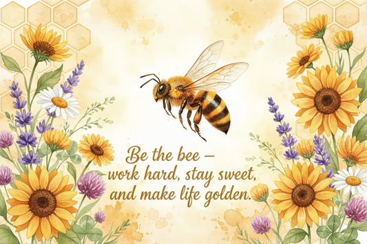 Honey Bee Inspirational & Motivational Quotes for Life