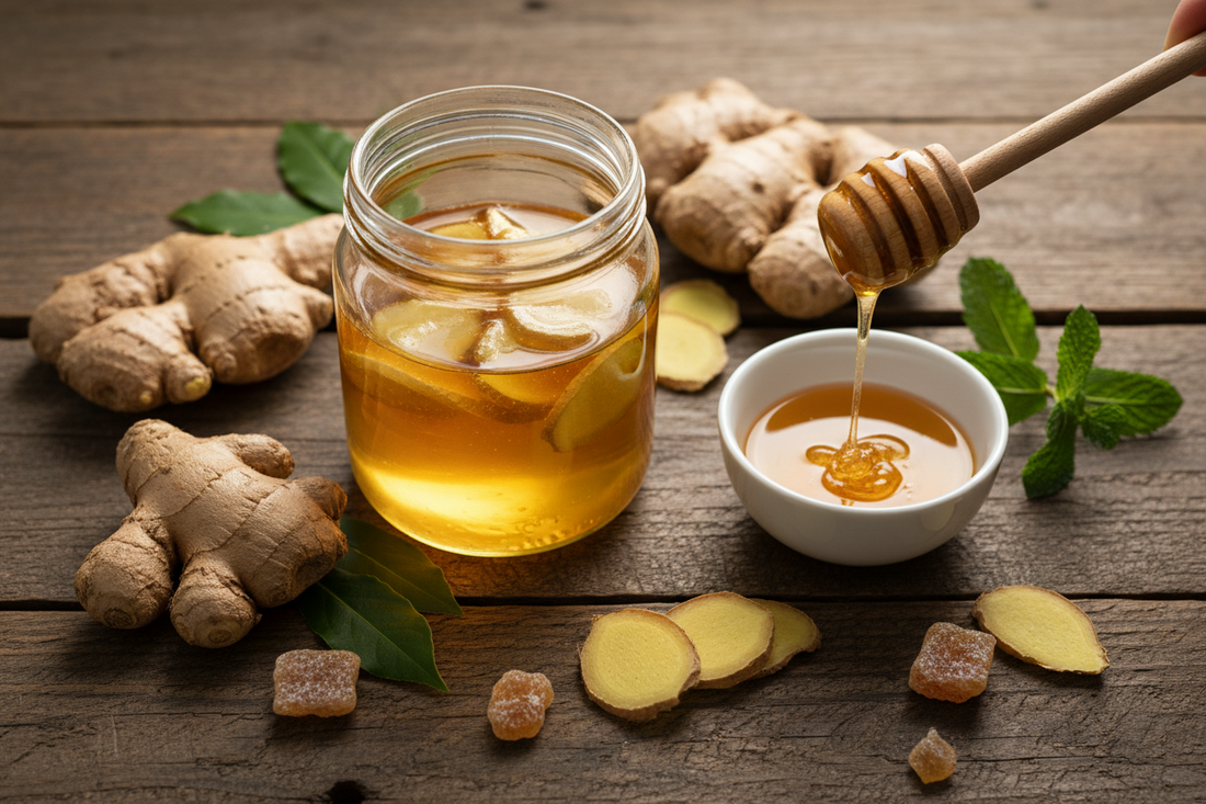 Benefits of Ginger-Infused Honey