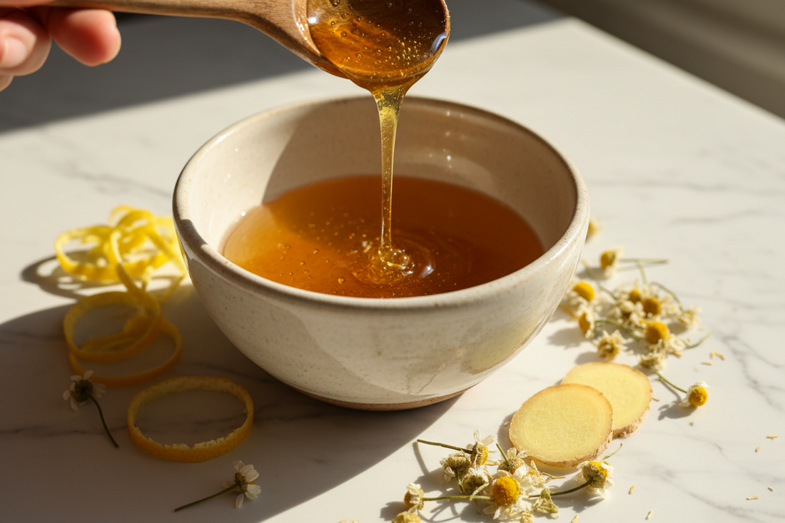 Lemon-Infused Honey
