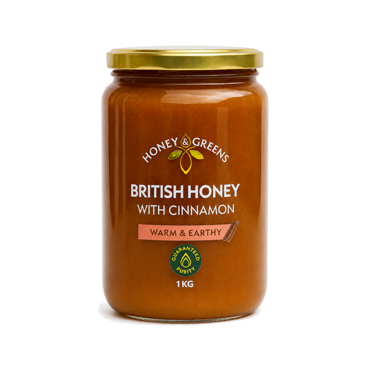 British Honey with Cinnamon 1kg
