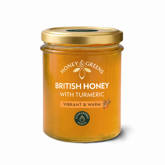 British Honey with Turmeric 240g